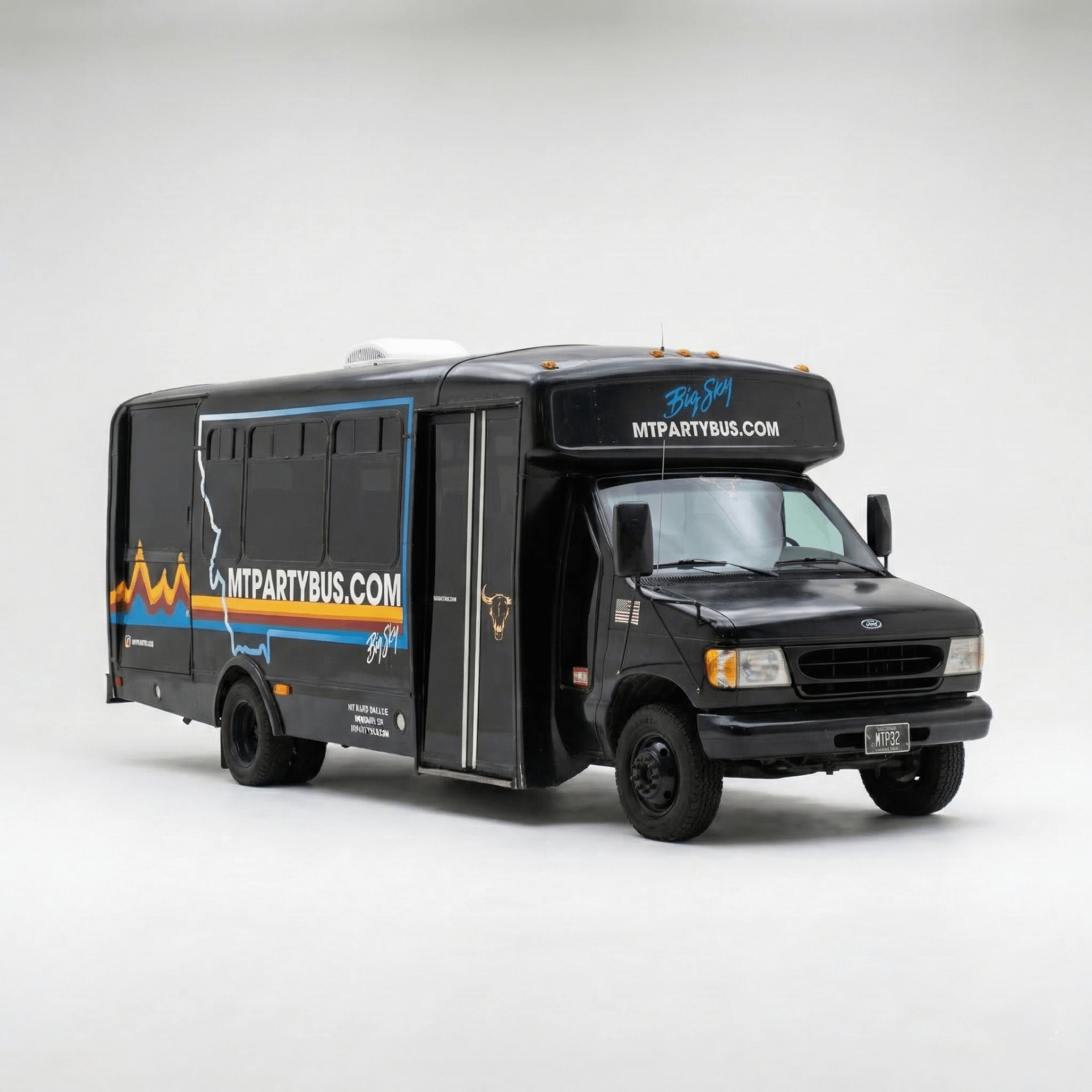 Small Black Bus